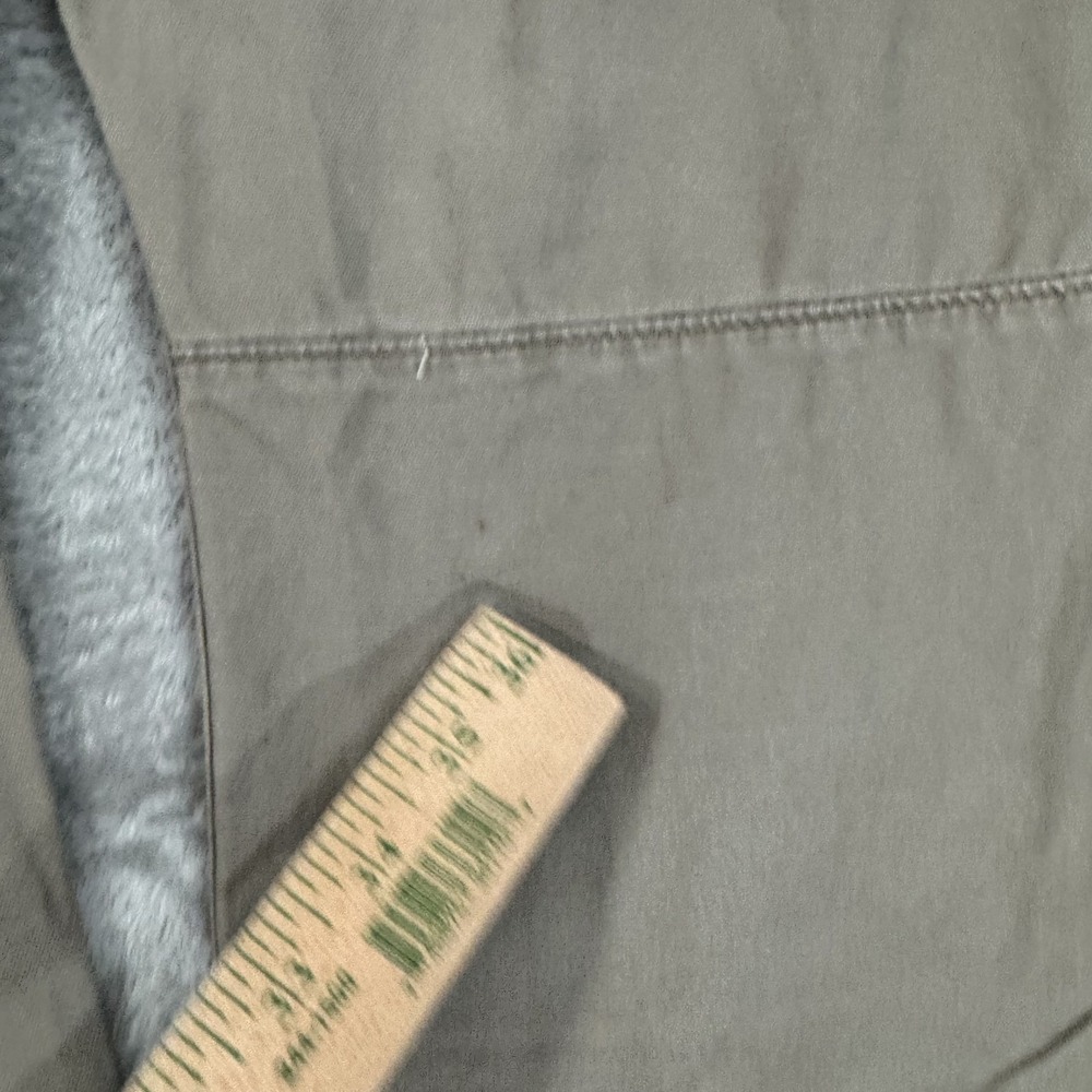 Wrangler Pants Mens 30x32 ATG All Terrain Gear Beige Canvas Utility Gusset Trail - Picture 3 of 16